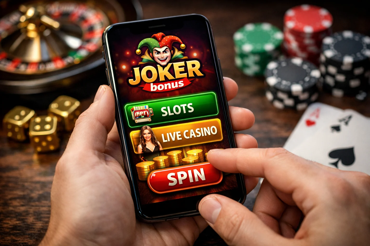 Вітальний бонус Joker Casino