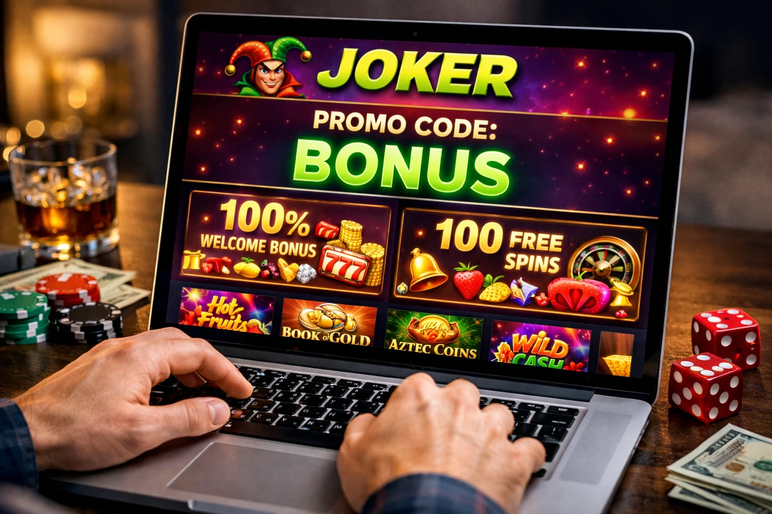 Joker casino промокод